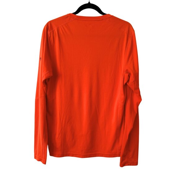 Men's Mountain Hardwear Outdoor Orange Lightweight Long Sleeve Shirt - Small - Picture 5 of 5